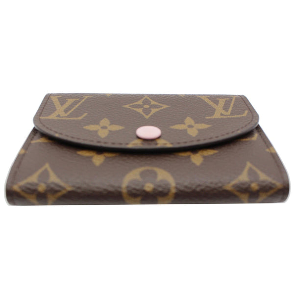 LOUIS VUITTON Rosalie Monogram Canvas Coin Purse Rose Ballerine