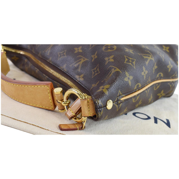 LOUIS VUITTON Sully PM Monogram Canvas Shoulder Bag Brown