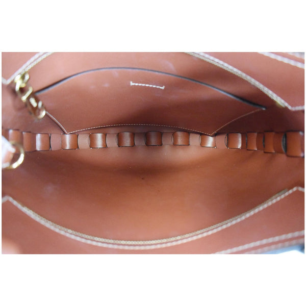 CHLOE Darryl large Grain Leather Hobo/Shoulder Bag Brown