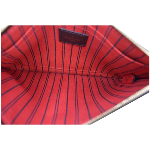 Louis Vuitton Neverfull MM Damier Ebene Pochette Pouch