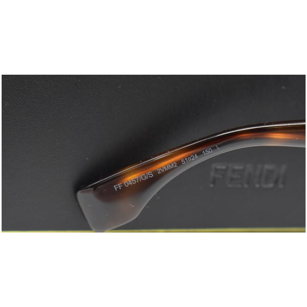 FENDI FF0457/G/S 2VMM2 Havana Sunglasses Brown Gradient Lens