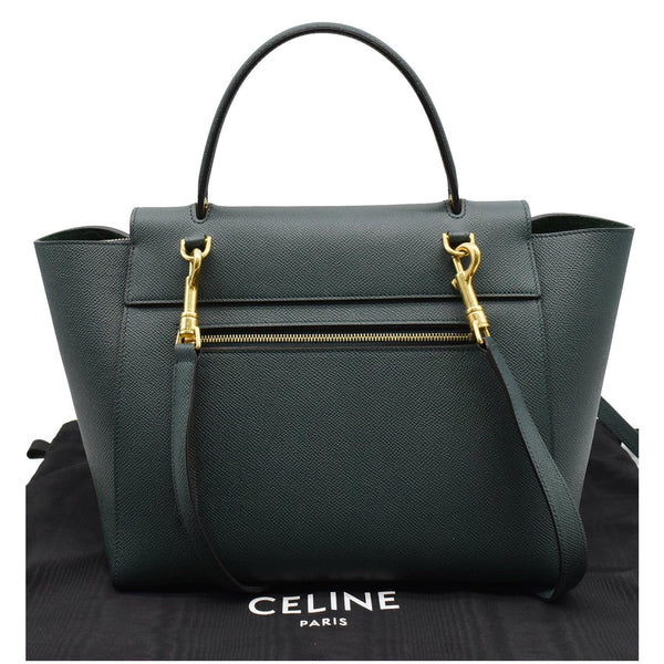 CELINE Mini Belt Grained Calfskin Leather Shoulder Bag Amazone
