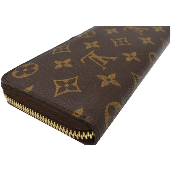 Louis Vuitton Clemence Monogram Canvas Zippy Wallet