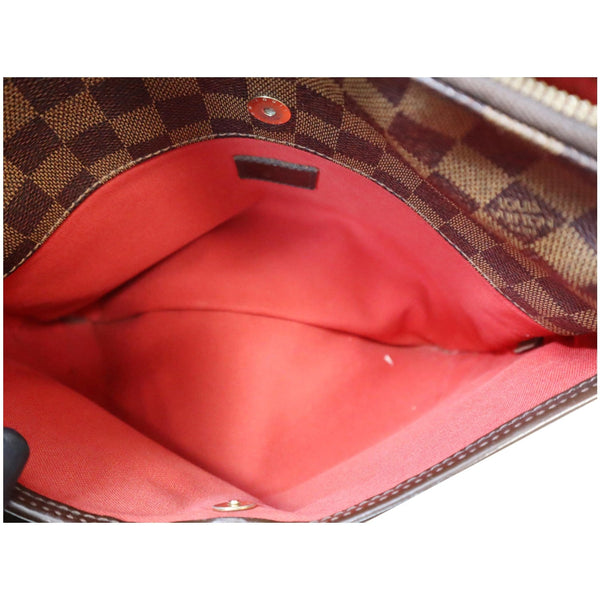 Louis Vuitton Bloomsbury PM Damier Ebene Tote Bag roomy interior