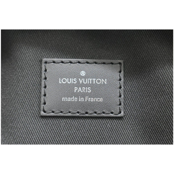 LOUIS VUITTON Michael Damier Graphite Canvas Backpack Bag Black