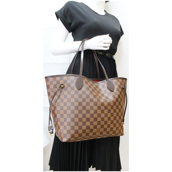 Louis Vuitton Neverfull MM Damier Ebene Tote handbag