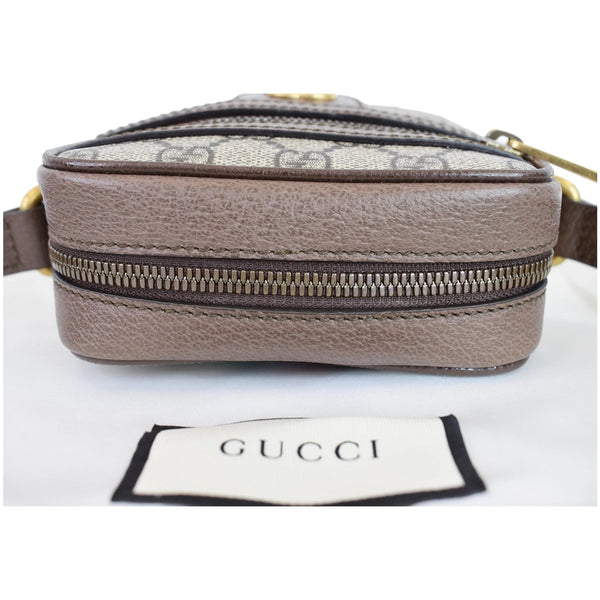 GUCCI Ophidia GG Supreme Canvas Shoulder Bag Beige 598127