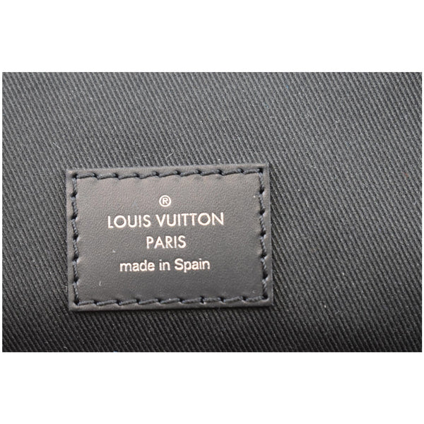 LOUIS VUITTON District MM Monogram Eclipse Messenger Bag Black
