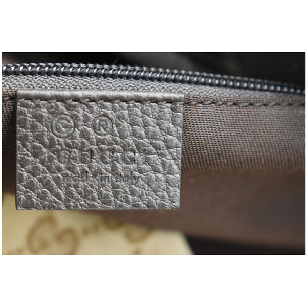 GUCCI Boston GG Monogram Canvas Duffel Travel Bag Beige 610105