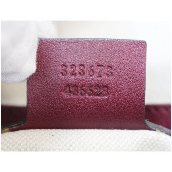 GUCCI Bree GG Guccissima Leather Shoulder Bag Dusty Rose 323673