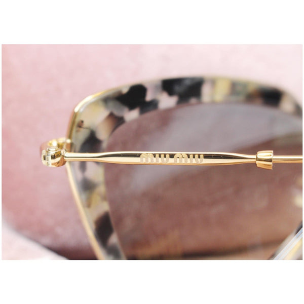 MIU MIU Cat Eye SMU 52Q Sunglasses Tortoise