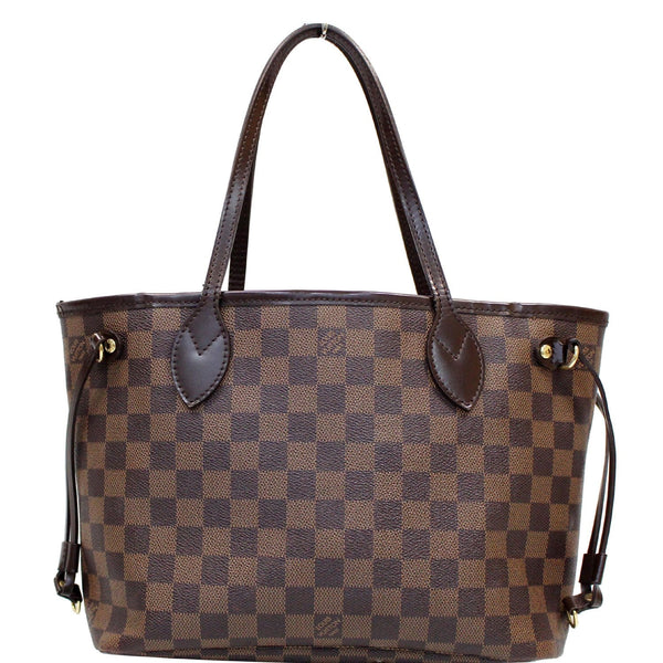 Louis Vuitton Neverfull PM Damier Ebene Tote Bag for women