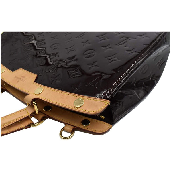 Preowned lv Brea MM Monogram Vernis Satchel Bag