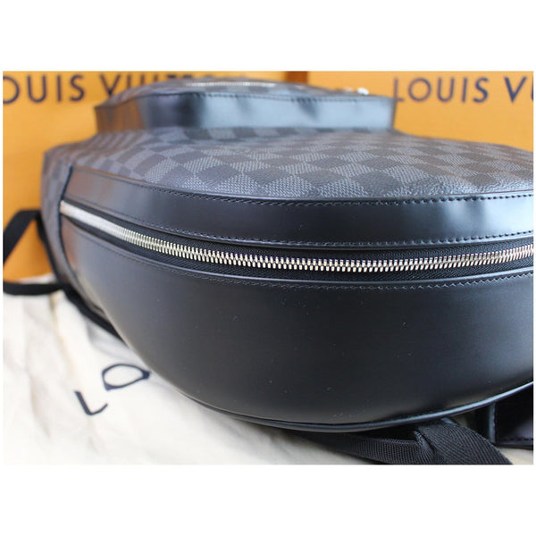 Louis Vuitton Josh Damier Graphite Checks Backpack Bag left focused view