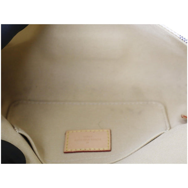 LOUIS VUITTON Favorite PM Damier Azur Crossbody Bag White