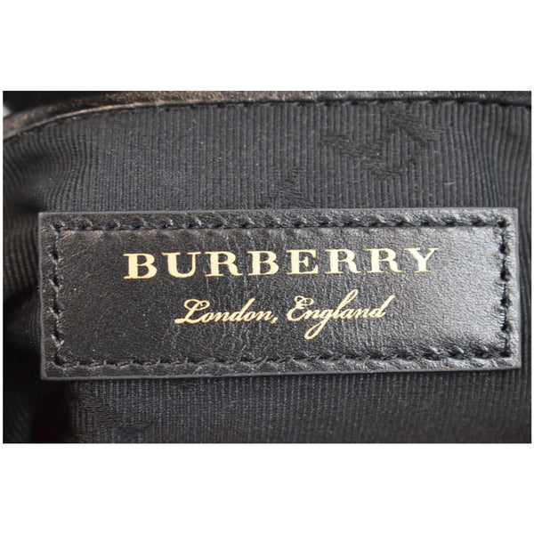 BURBERRY Medium Runway Rucksack Nylon Backpack Black