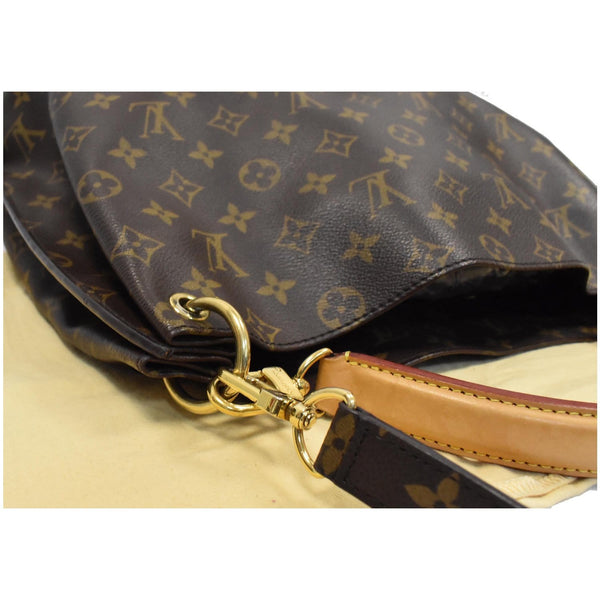 LOUIS VUITTON Metis Hobo Monogram Canvas Shoulder Bag Brown