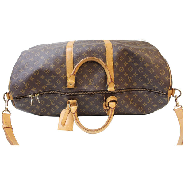 Louis Vuitton Keepall 60 Bandouliere Travel Bag top view