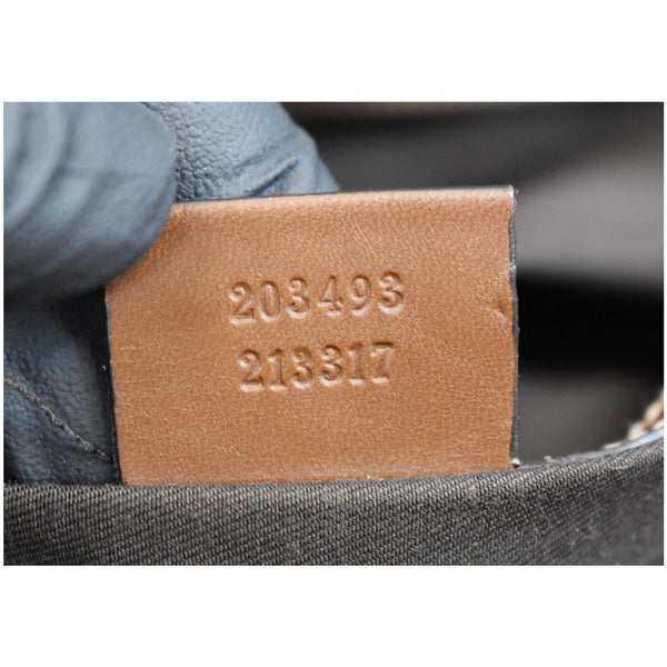 GUCCI Joy Large GG Monogram Shoulder Bag Brown 203493