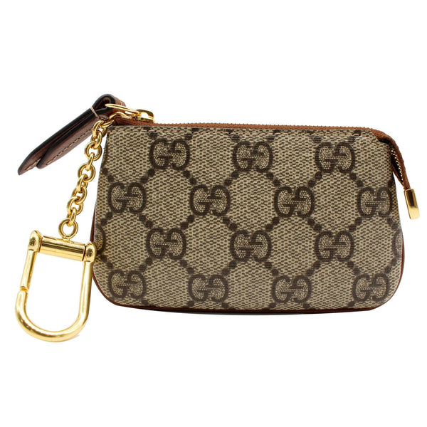 Gucci GG Supreme Monogram Key Case Beige - backside preview