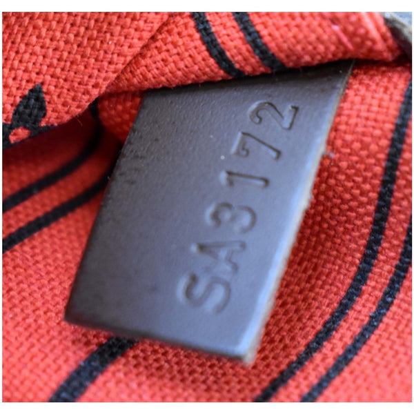 Louis Vuitton Neverfull MM Damier Ebene Tote Handbag code