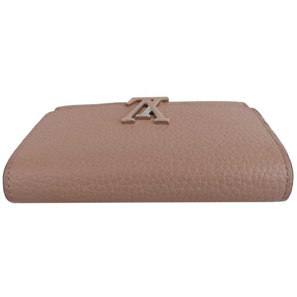 Louis Vuitton Capucines Compact Wallet Wild at Heart Taurillon Leather  Neutral 1208101