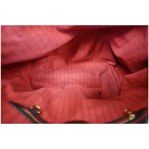 LOUIS VUITTON Delightful MM Damier Ebene Hobo Bag Brown