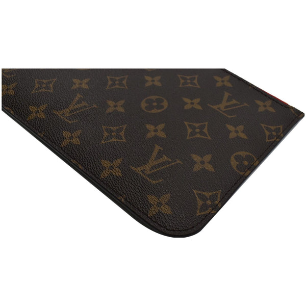 Louis Vuitton Neverfull MM Monogram Canvas Wristlet Pouch