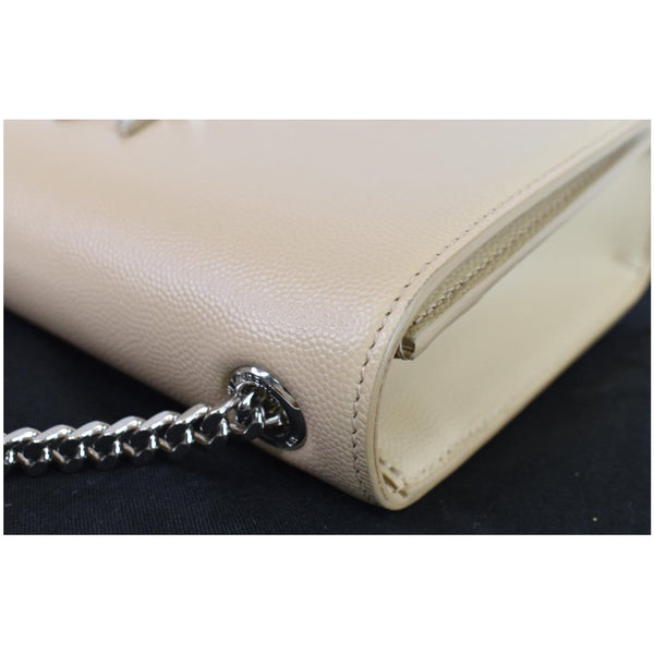 YVES SAINT LAURENT Kate Medium Leather Crossbody Bag Beige