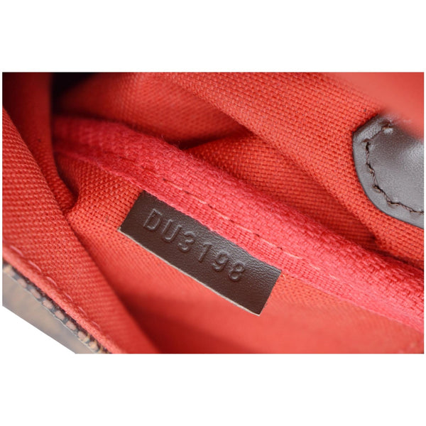 LOUIS VUITTON Favorite MM Damier Ebene Crossbody Bag Brown