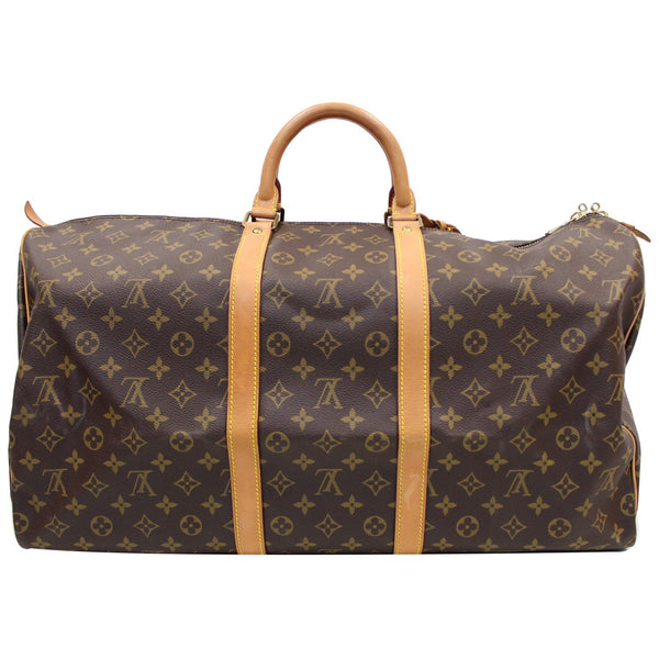 Louis Vuitton Keepall 55 Monogram Canvas Tour Bag