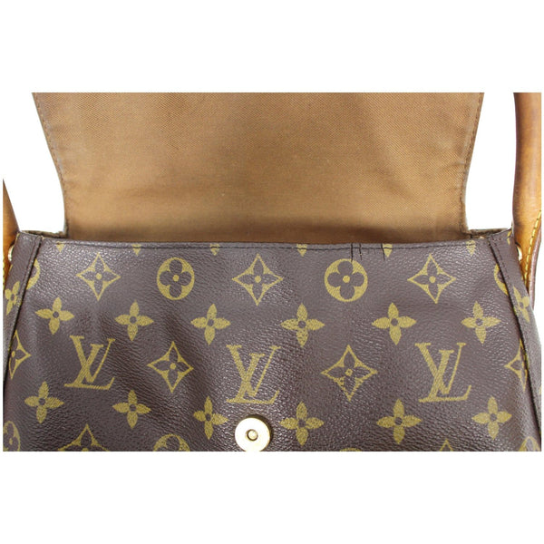 LOUIS VUITTON Looping PM Monogram Canvas Satchel Bag Bown