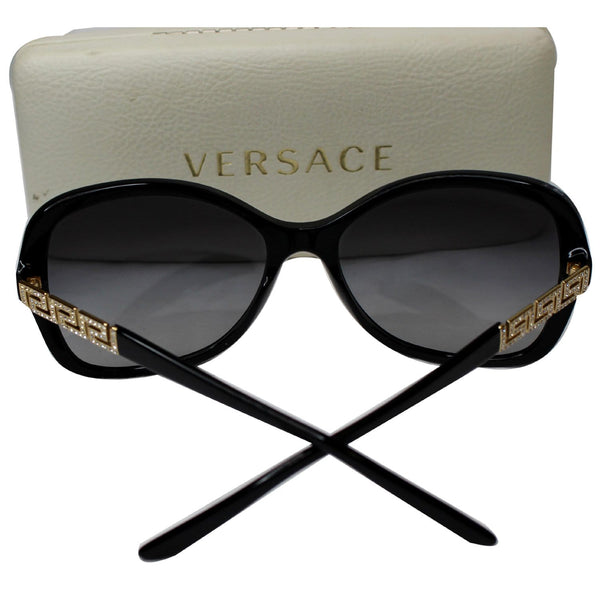 VERSACE Jeweled Butterfly Gradient 4271-B Sunglasses Black/Gold