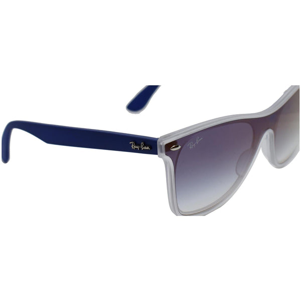 Ray-Ban Blaze Wayfarer Sunglasses matte transparent frame