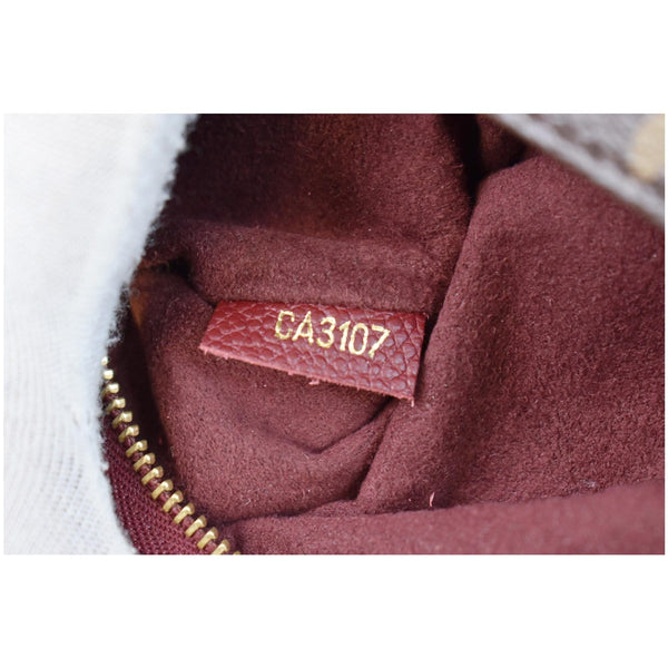 LOUIS VUITTON Saint Placide Monogram Canvas Crossbody Bag Bordeaux