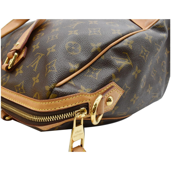 LOUIS VUITTON Retiro GM Monogram Canvas Shoulder Bag Brown