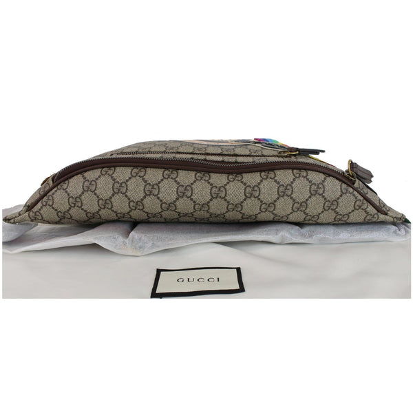 GUCCI Courrier GG Supreme Canvas Belt Waist Bum Bag Beige 529711