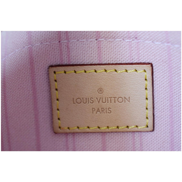 PARIS item LV Wristlet Pouch Damier Azur Neverfull MM