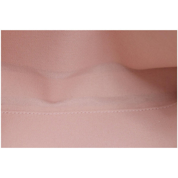 LOUIS VUITTON Felicie Pochette Damier Azur Crossbody Bag White