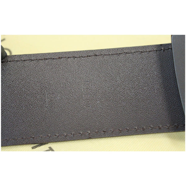 Louis Vuitton LV Initiales Monogram Canvas male belt strip