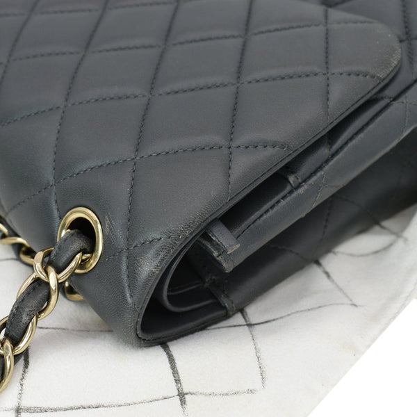 Chanel Classic Jumbo Double Flap Lambskin Leather Bag