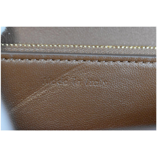 CELINE Medium Classic Box Calfskin Flap Crossbody Bag Brown