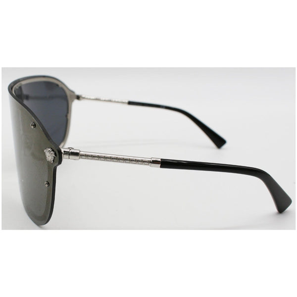 VERSACE VE2180-10005A44 Sunglasses Dark Gray Gold Mirrored Lens