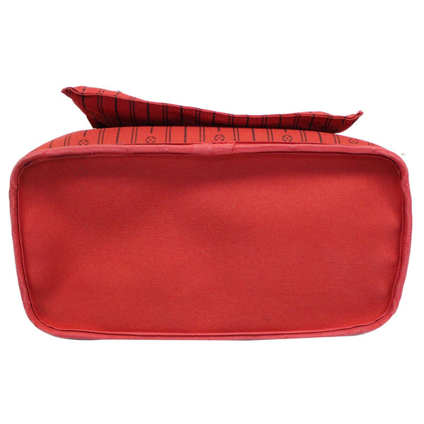 Louis Vuitton Neverfull MM Damier Ebene Shoulder Bag - interior