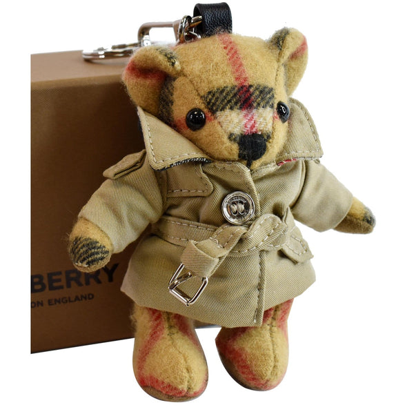 BURBERRY Thomas Bear Trench Coat Bag Charm Key Holder