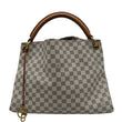 LOUIS VUITTON  Artsy MM Damier Azur Hobo Bag White