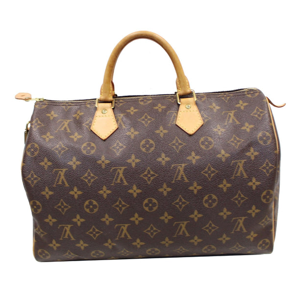Louis Vuitton Speedy 35 Monogram Canvas Tote outside