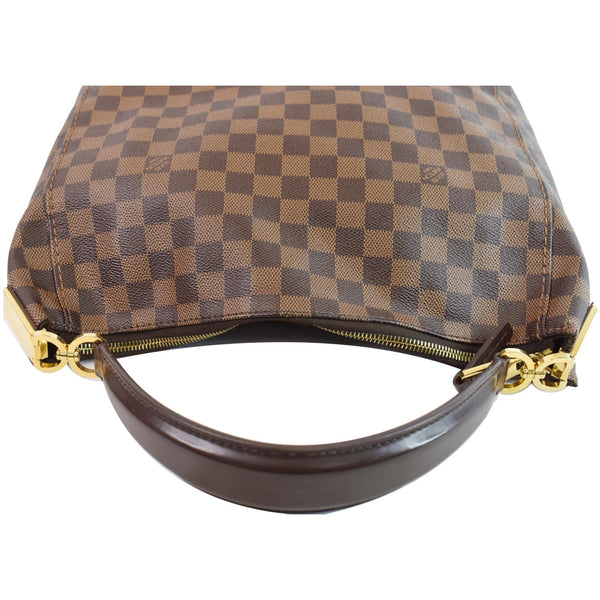 LOUIS VUITTON Portobello PM Damier Ebene Shoulder Bag Brown