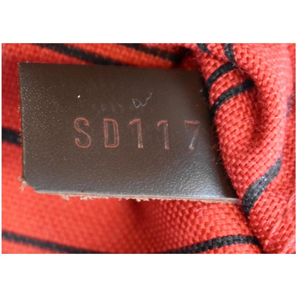 LOUIS VUITTON Neverfull MM Damier Ebene Tote Bag Brown