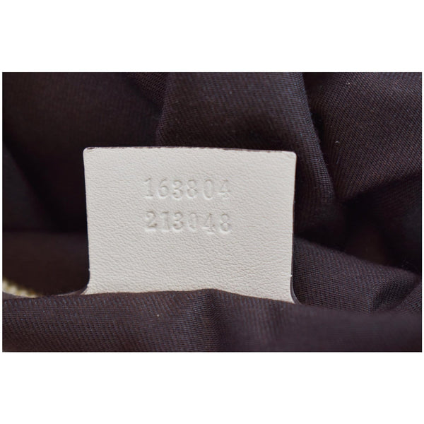 GUCCI 85th Anniversary Horsebit Leather Hobo Bag White 163804